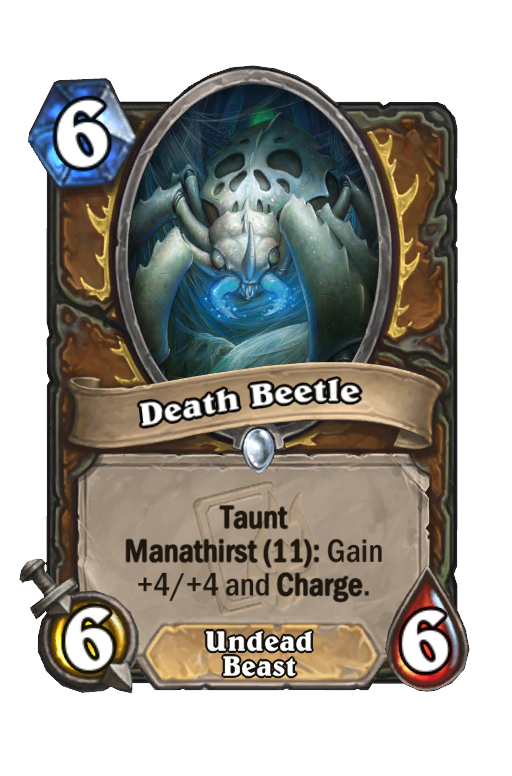 Death Beetle Hearthstone kártya
