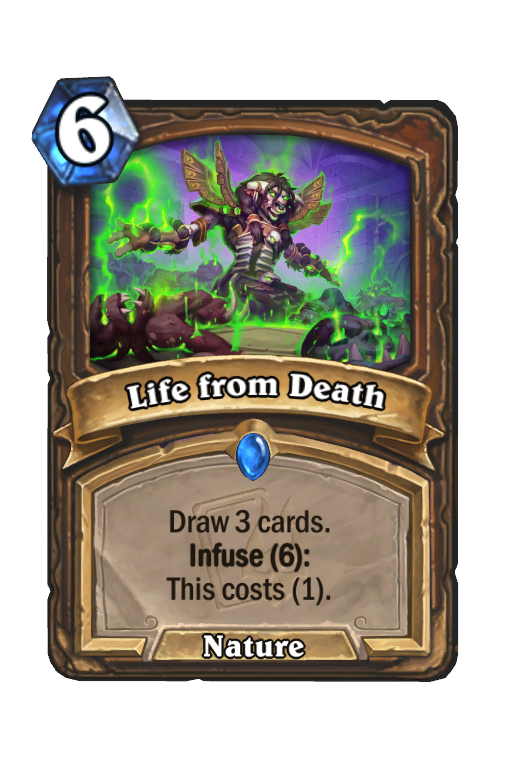 Life from Death Hearthstone kártya