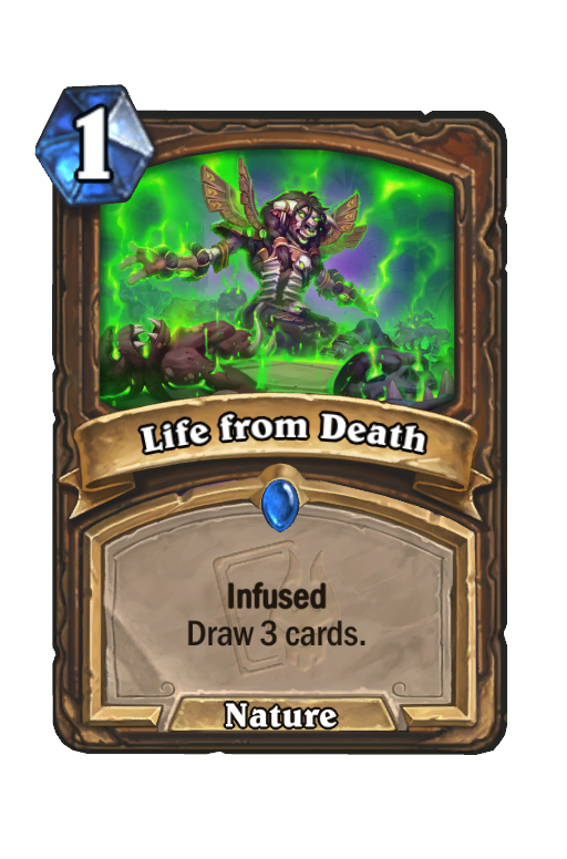 Life from Death Hearthstone kártya