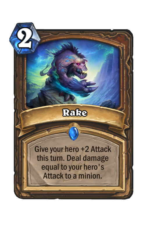 Rake Hearthstone kártya