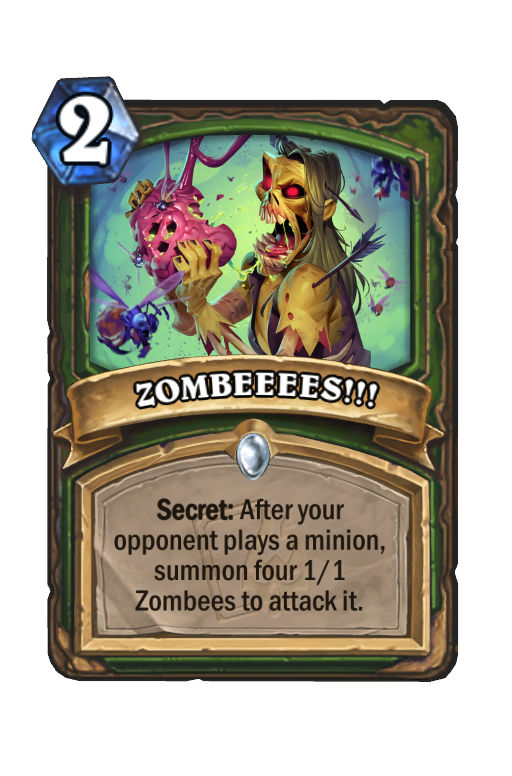ZOMBEEEES!!! Hearthstone kártya
