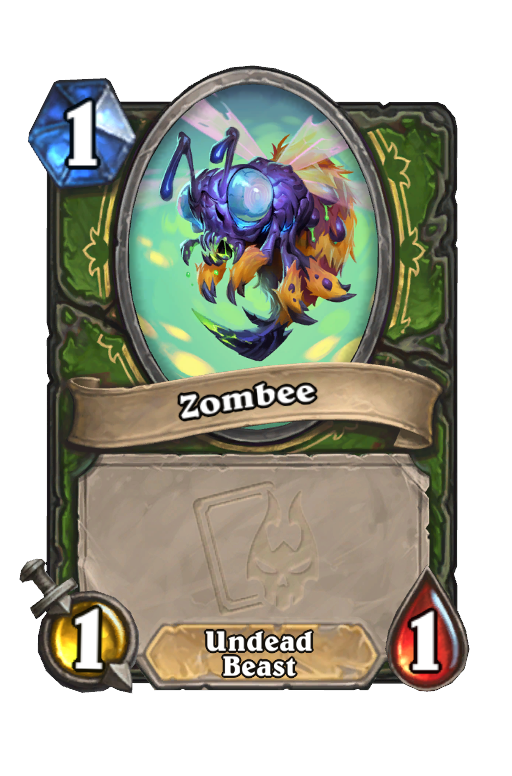 Zombee Hearthstone kártya