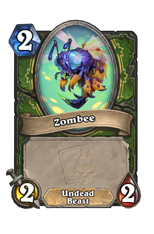 Zombee Hearthstone kártya