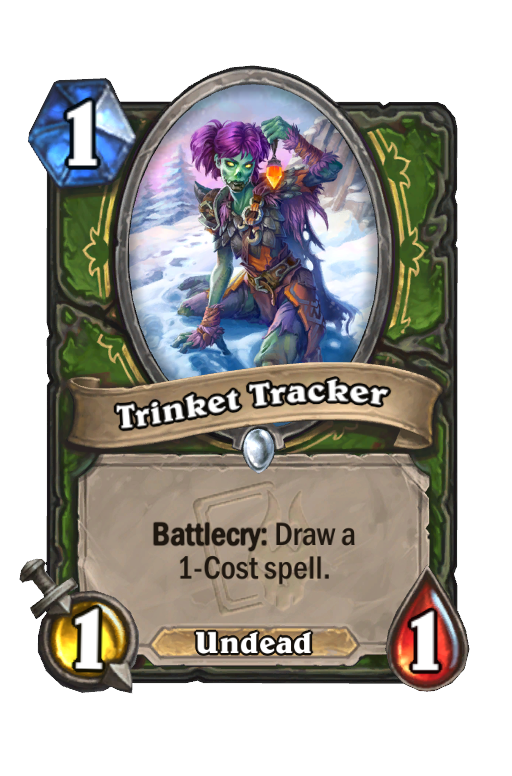 Trinket Tracker Hearthstone kártya
