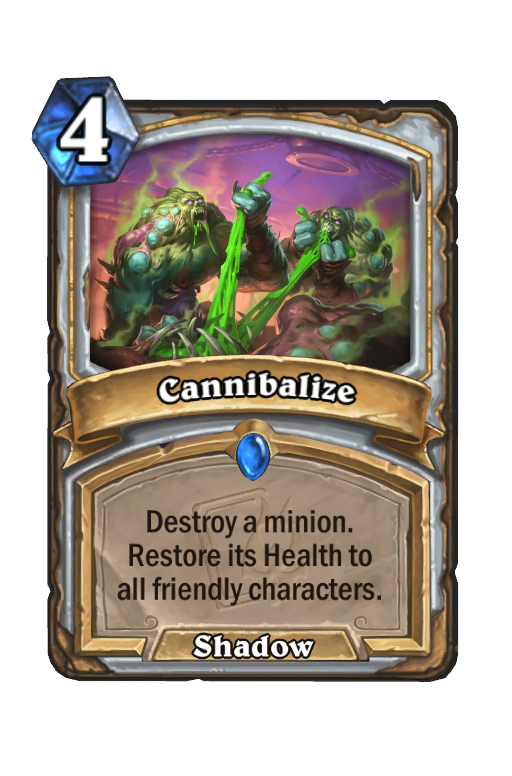 Cannibalize Hearthstone kártya