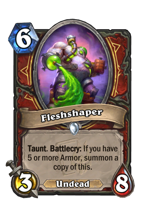 Fleshshaper Hearthstone kártya