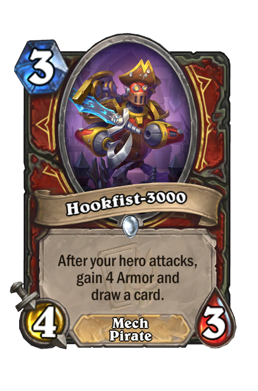 Hookfist-3000 Hearthstone kártya