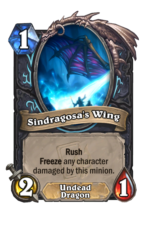 Sindragosa's Wing Hearthstone kártya