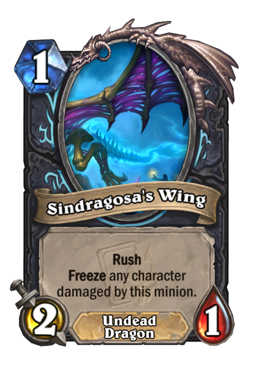 Sindragosa's Wing Hearthstone kártya