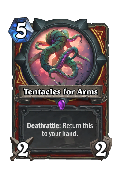 Tentacles for Arms Hearthstone kártya