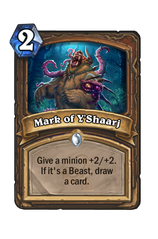 Mark of Y'Shaarj Hearthstone kártya