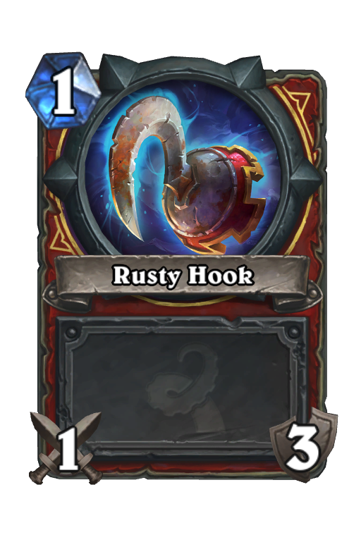 Rusty Hook Hearthstone kártya