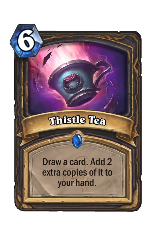Thistle Tea Hearthstone kártya