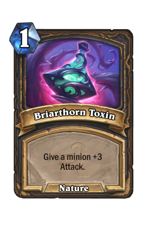 Briarthorn Toxin Hearthstone kártya