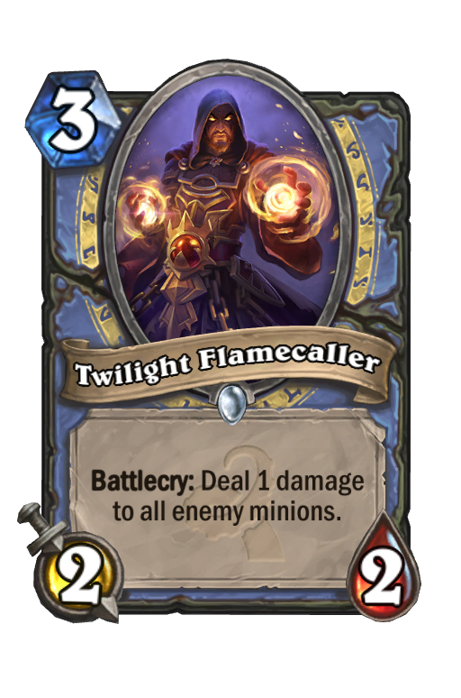 Twilight Flamecaller Hearthstone kártya