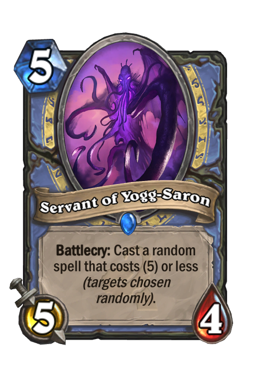 Servant of Yogg-Saron Hearthstone kártya