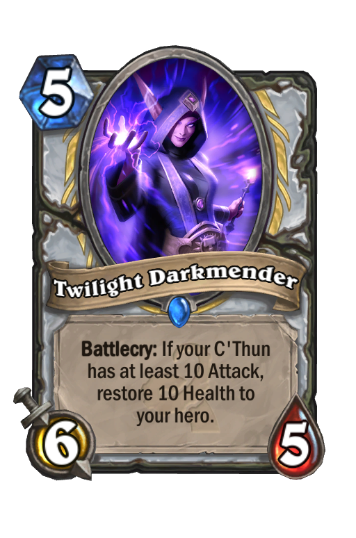 Twilight Darkmender Hearthstone kártya