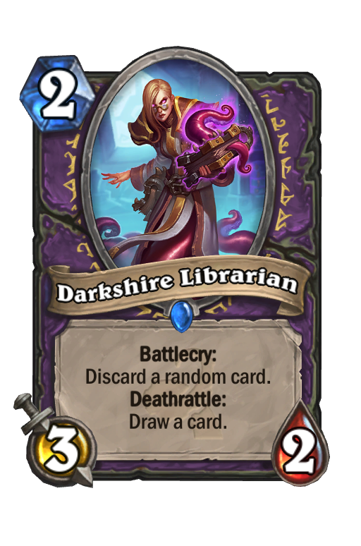 Darkshire Librarian Hearthstone kártya