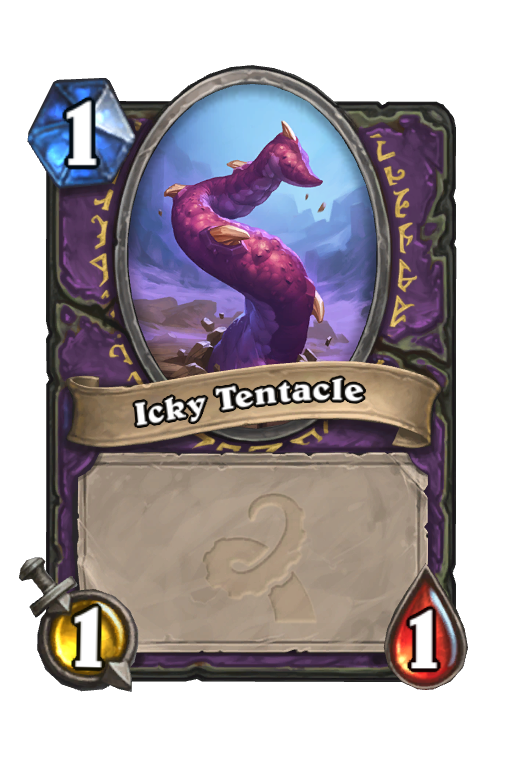 Icky Tentacle Hearthstone kártya