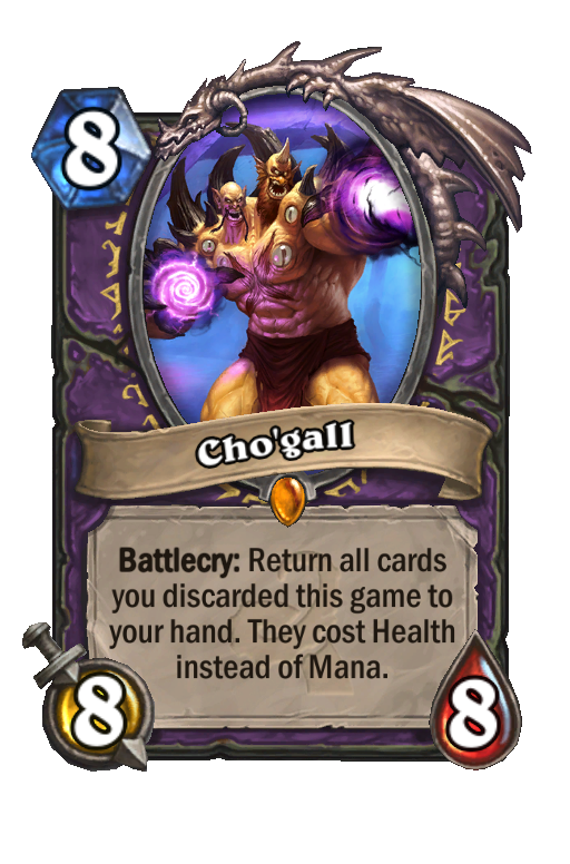 Cho'gall Hearthstone kártya
