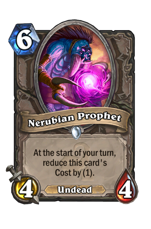 Nerubian Prophet Hearthstone kártya