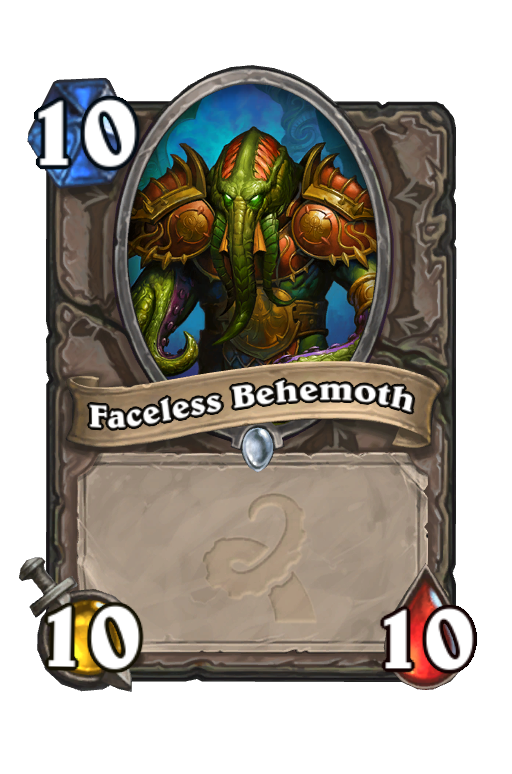 Faceless Behemoth Hearthstone kártya