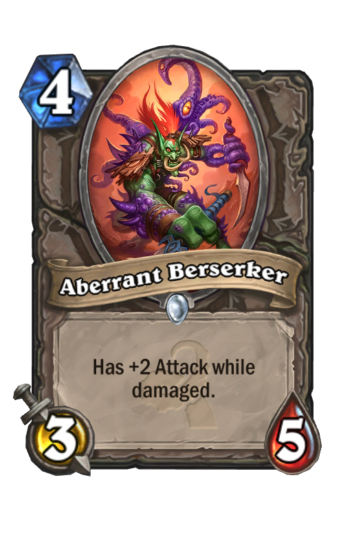 Aberrant Berserker Hearthstone kártya
