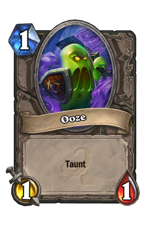 Ooze Hearthstone kártya