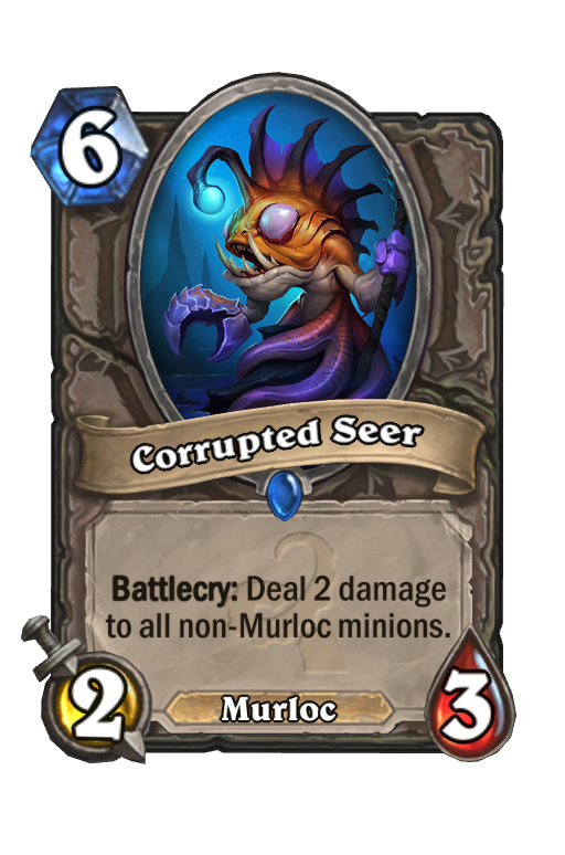 Corrupted Seer Hearthstone kártya