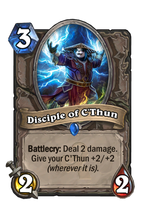 Disciple of C'Thun Hearthstone kártya