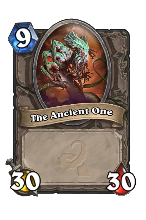 The Ancient One Hearthstone kártya