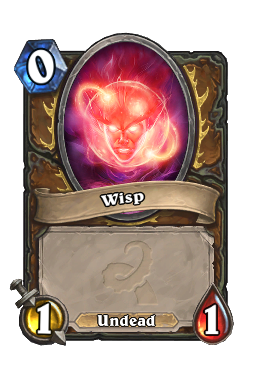 Wisp Hearthstone kártya