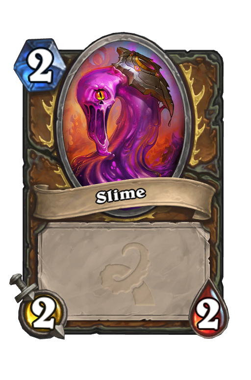 Slime Hearthstone kártya