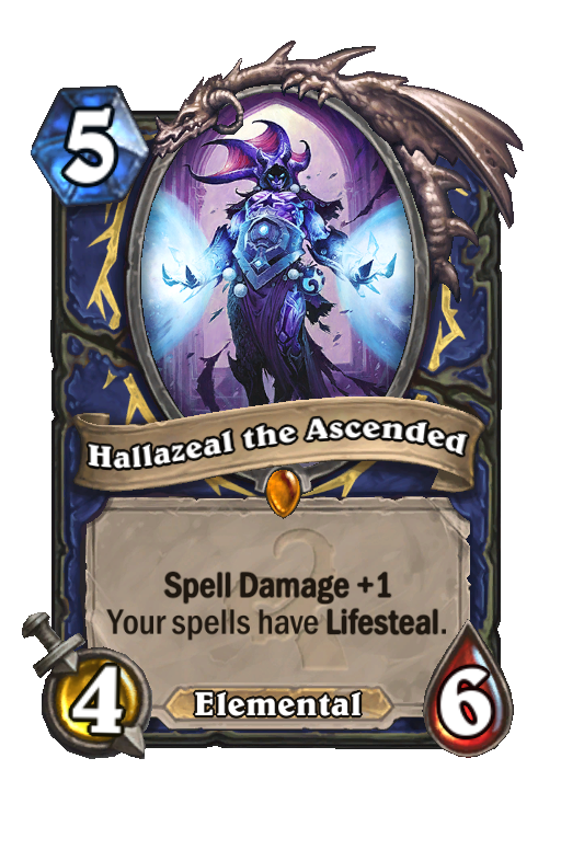 Hallazeal the Ascended Hearthstone kártya