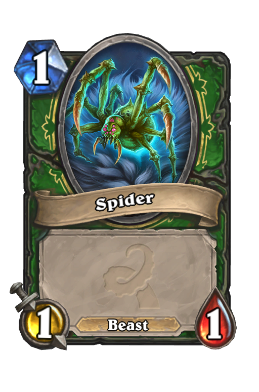 Spider Hearthstone kártya
