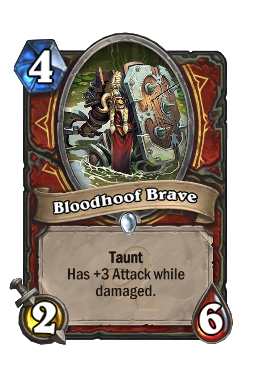 Bloodhoof Brave Hearthstone kártya
