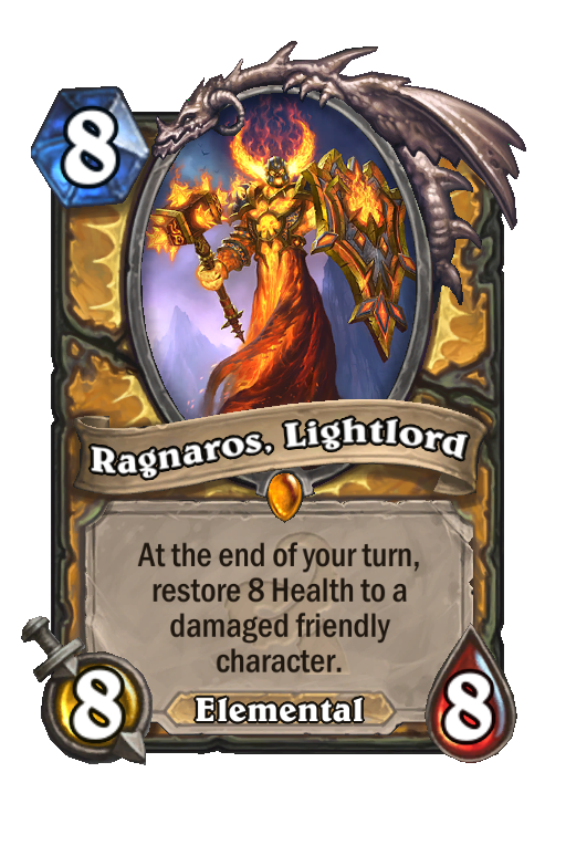 Ragnaros, Lightlord Hearthstone kártya