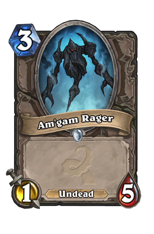 Am'gam Rager Hearthstone kártya