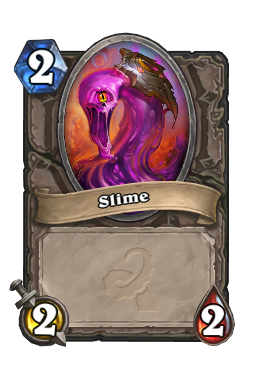 Slime Hearthstone kártya