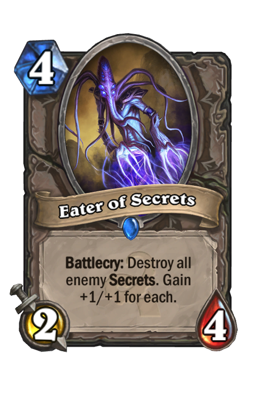 Eater of Secrets Hearthstone kártya