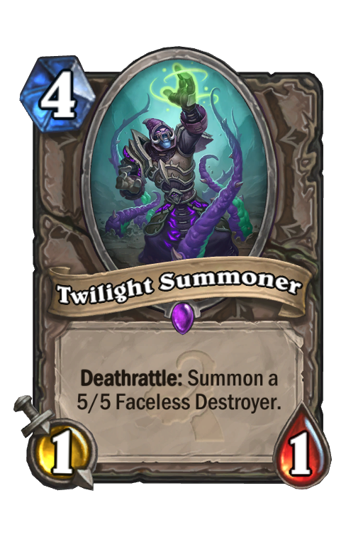 Twilight Summoner Hearthstone kártya
