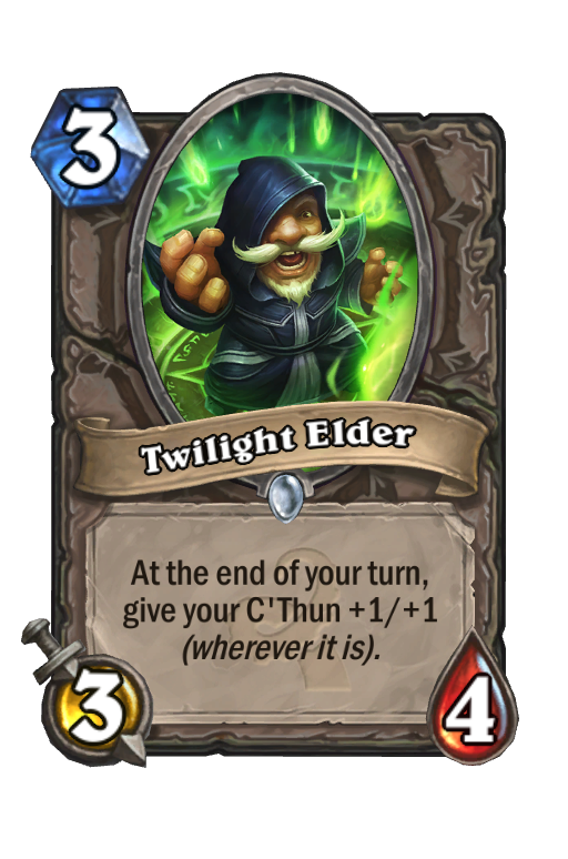Twilight Elder Hearthstone kártya