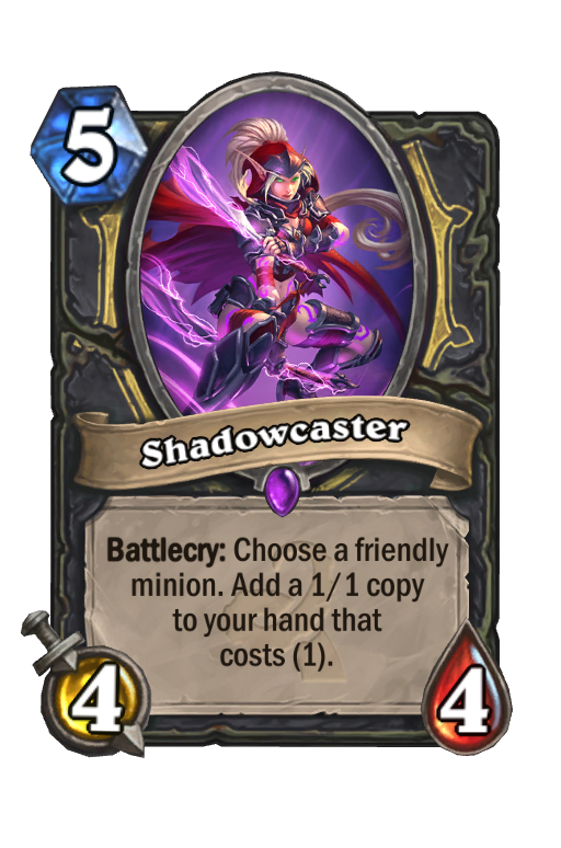 Shadowcaster Hearthstone kártya