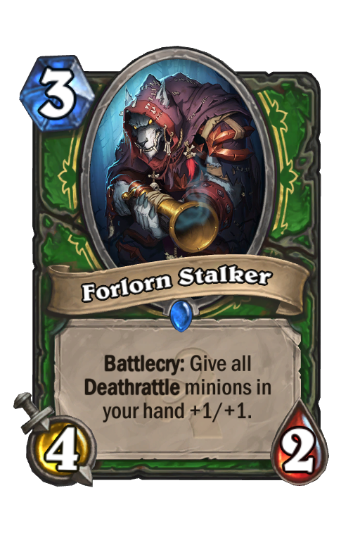 Forlorn Stalker Hearthstone kártya