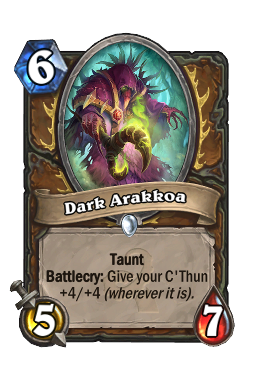 Dark Arakkoa Hearthstone kártya
