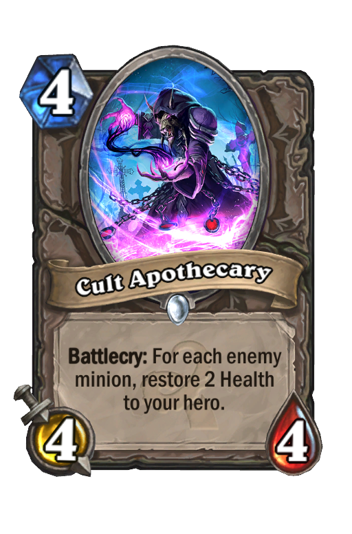 Cult Apothecary Hearthstone kártya