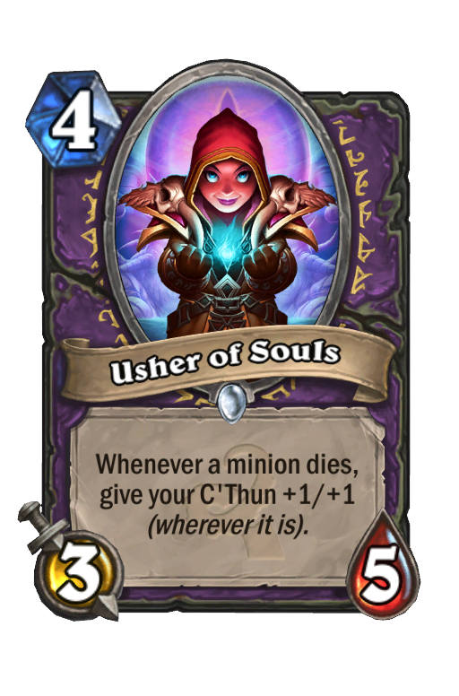 Usher of Souls Hearthstone kártya