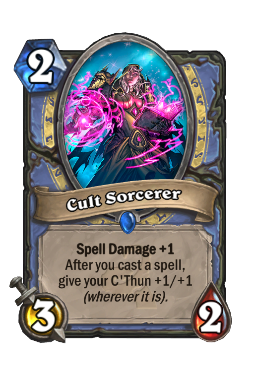 Cult Sorcerer Hearthstone kártya