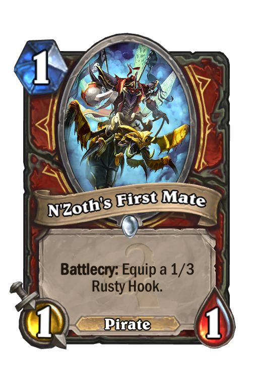 N'Zoth's First Mate Hearthstone kártya