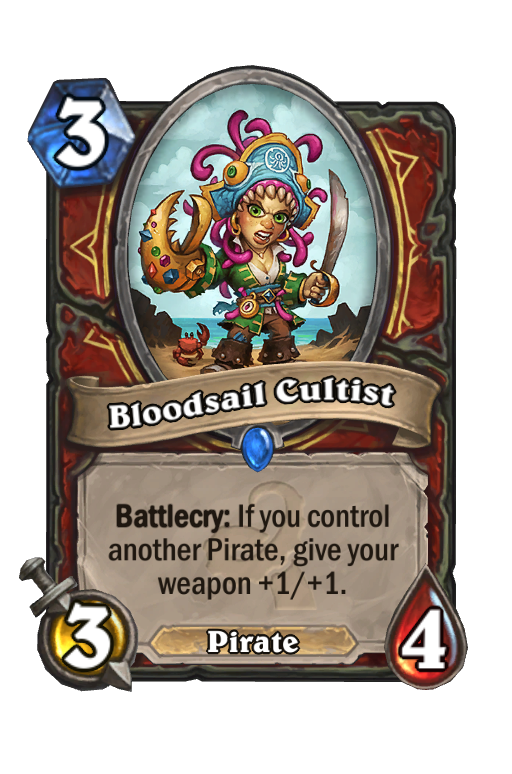 Bloodsail Cultist Hearthstone kártya